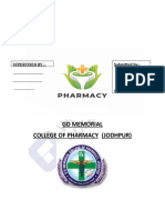 Aspiri N: GD Memorial College of Pharmacy (Jodhpur)