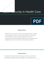 Cyber Security in Healthcare: Protect Patient Data