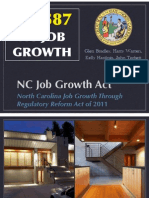 H587 NC Job Growth Through Regulatory Reform Act of 2011