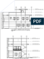 Left Side Elevation: A1 A2 A3 A4 A5