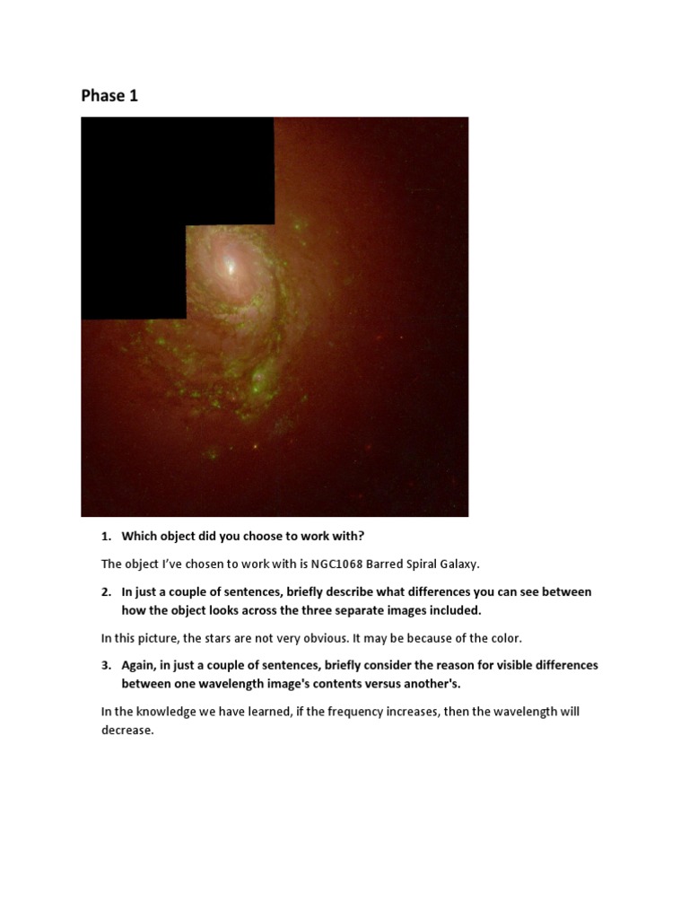 Astro 7N Project 4 | PDF | Teaching Methods & Materials | Science ...