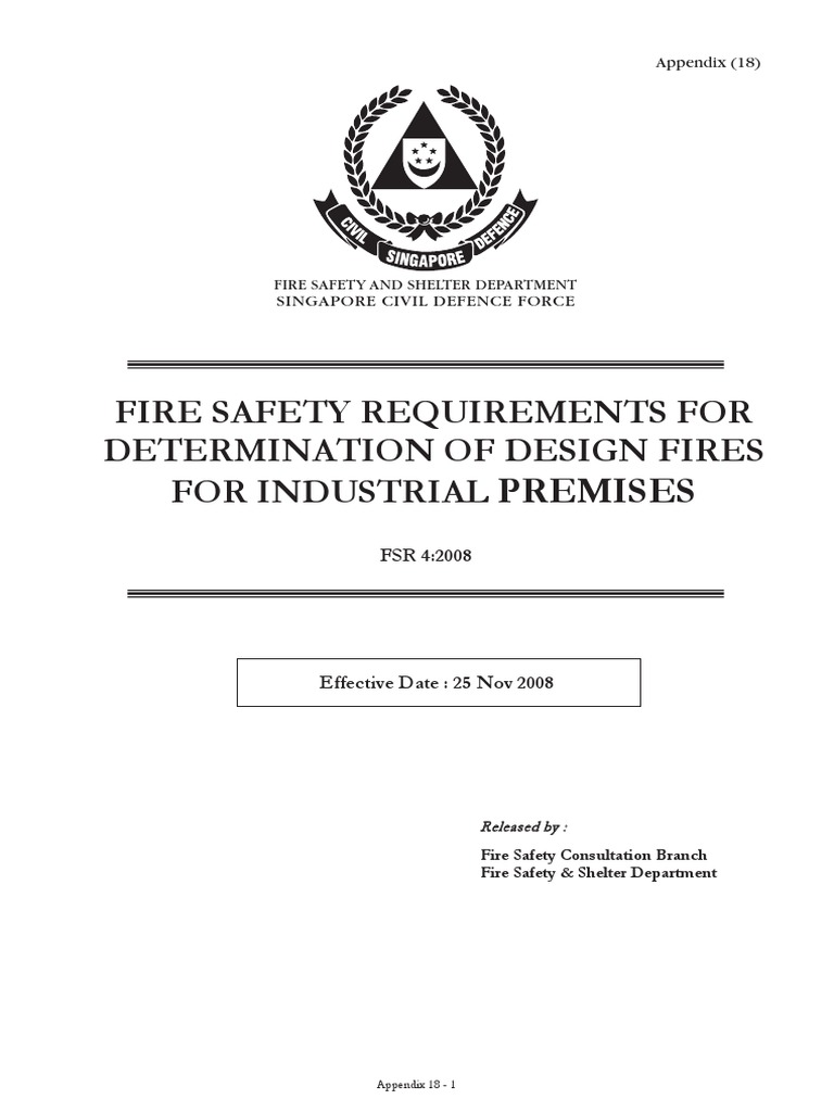 Fire Safety Design for Industrial Premises | PDF | Fires | Building ...