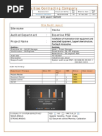 Site Audit Report - Veolia