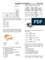 Soal Latihan Pat 11 Ipa - TP 21.22