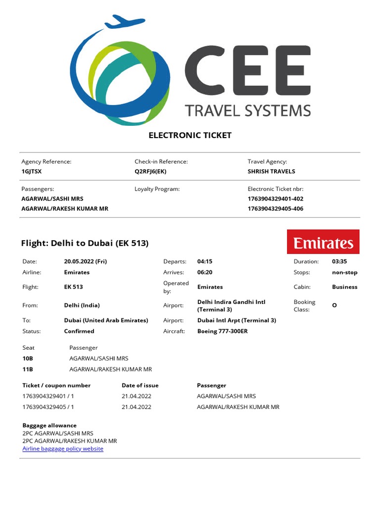 CEE Travel Systems Itinerary Details | PDF | Airport | Aircraft