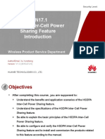 Training Course - RAN18.0 HSDPA Inter-Cell Power Sharing V2.0