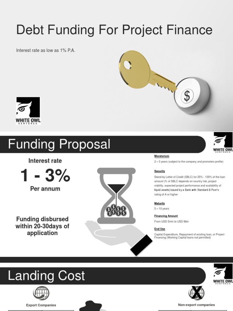 Project Finance Funding Proposal | PDF | Debt | Banks