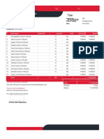 Tax Invoice: Global Travel & Courier Service