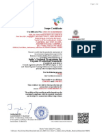 Riflex Scope Certificate Wild NPOP (Cert)