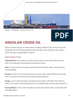 Angolan Crude Oil, Oil Grade Blends, Sonangol USA Company, Houston, TX