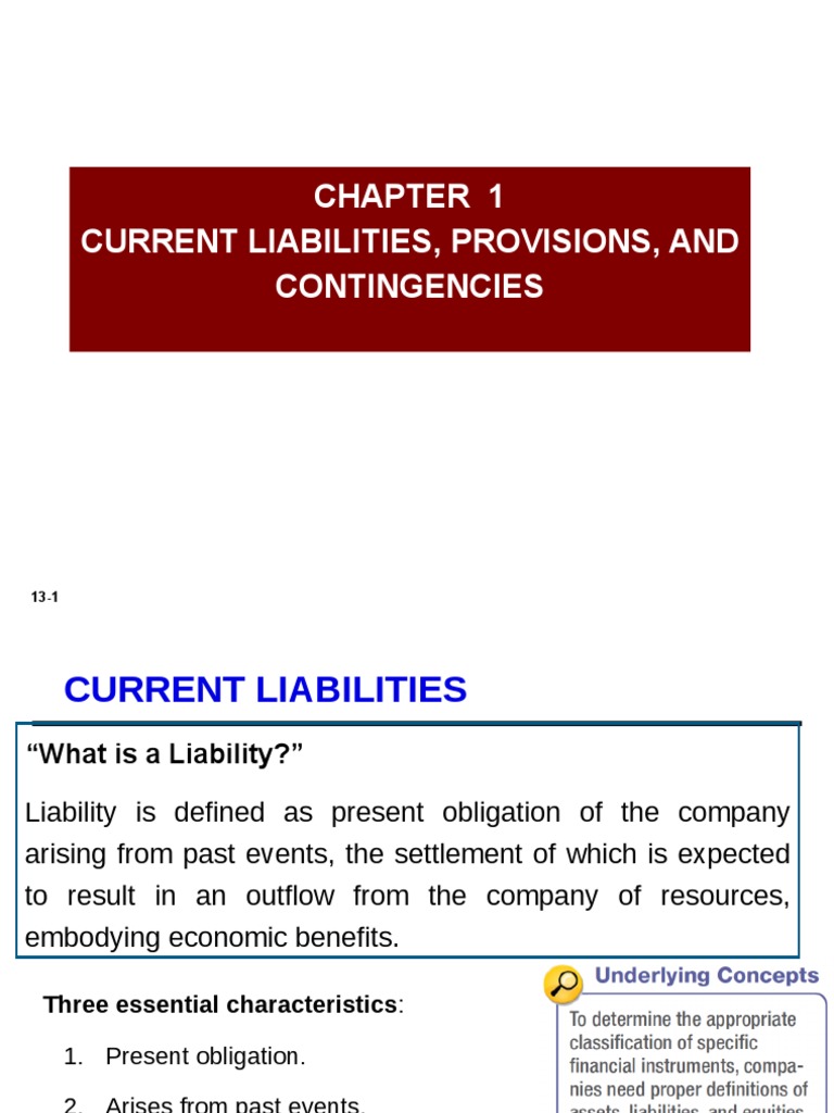 Fa Ii Chapter 1 Current Liabilities Pdf Taxation In The United