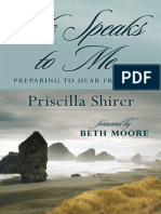 He Speaks To Me - Preparing To H - Priscilla Shirer