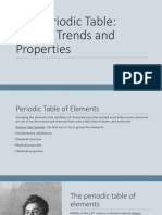 Periodic Table Trends PDF