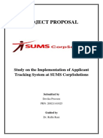 Devika Praveen - SIP Project Proposal