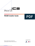 Ipecs Lik: RSGM Installer Guide