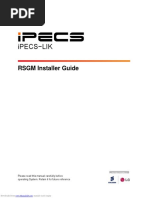 Ipecs Lik: RSGM Installer Guide