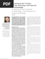 Download E-Learning an der TU Graz  Von der Forschung in die Praxis als Gesamtstrategie  E-Learning at Graz University of Technology  From Research to Practice as Strategy by Martin SN57736895 doc pdf
