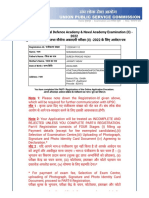 UPSC - Registration Slip