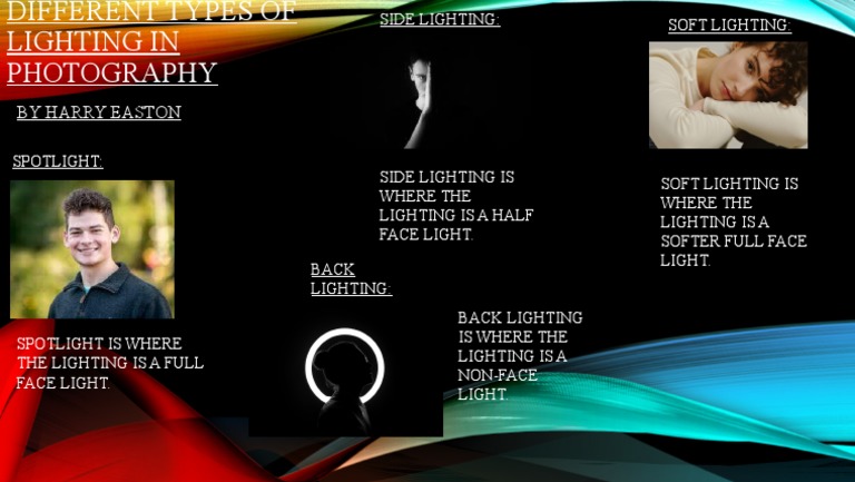 Different Types of Lighting in Photography | PDF