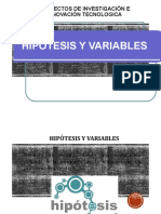 Hipc3b3tesis y Variables