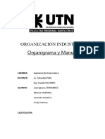 Organigrama y manual de funciones de organización municipal