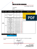 Informe de Cobranzas. 2 JUNIO 2022