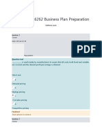 3rd Yr 2nd Sem Business Plan Preparation Midterm Exam