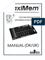 AmiTech MaxiMem Manual V2.0 / Danish
