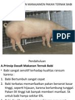 Bab v. Pakan Dan Manajamen Pakan Ternak Babi