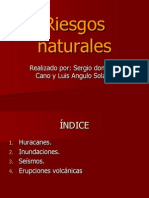 Riesgos Naturales