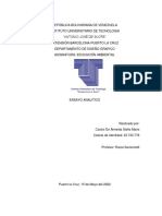 Informe Ambiental