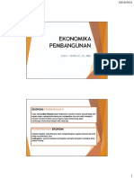 Materi - Ekonomika Pembangunan