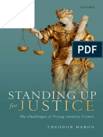 Theodor Meron - Standing Up For Justice - The Challenges of Trying Atrocity Crimes (2021, Oxford University Press Inc.) - Libgen - Li
