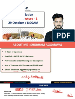 JE Foundation 29 October / 8:00AM: Concrete Lecture - 1