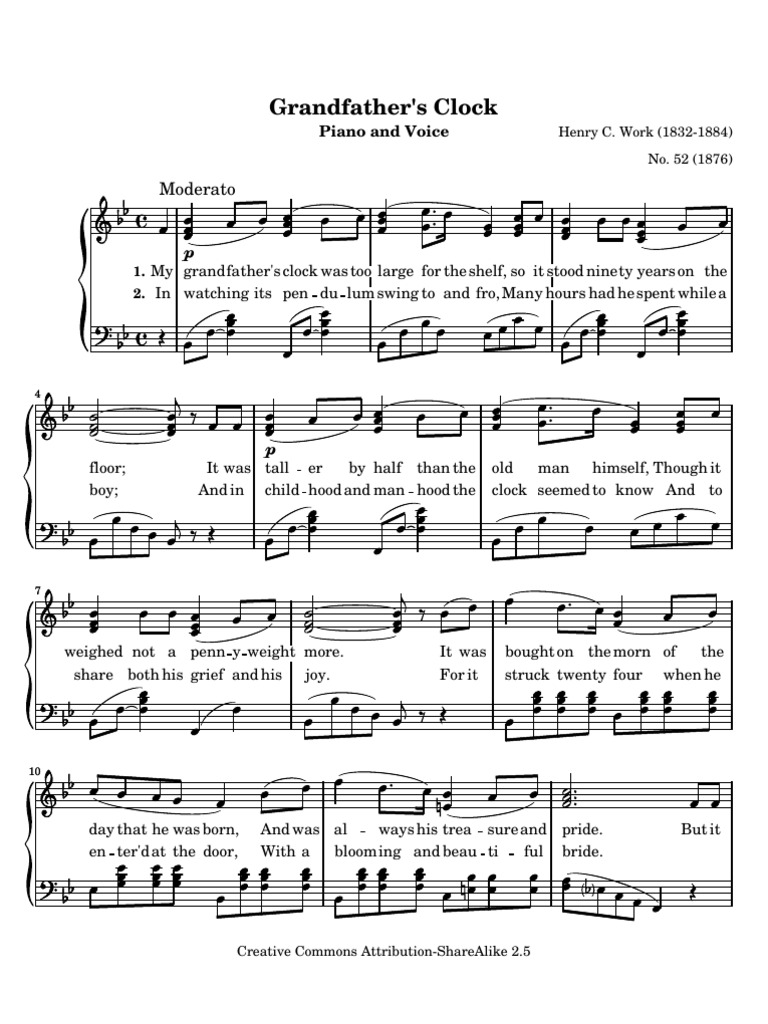 My Grandfather's Clock