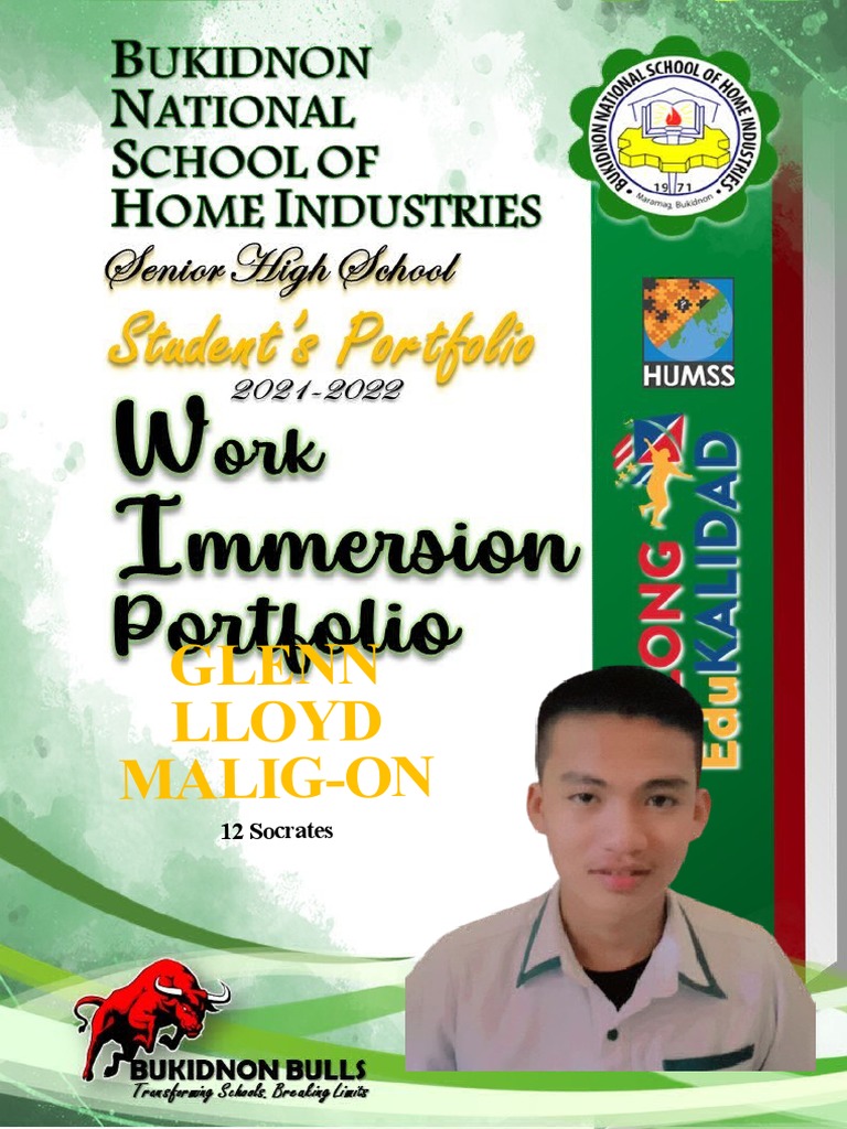 work immersion for humss students essay