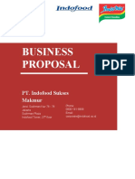 Business Proposal: PT. Indofood Sukses Makmur