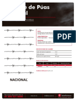 Nacional Deacero Ficha Tecnica