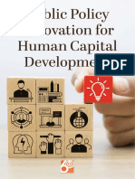 Public Policy Innovation For Human Capital Development