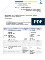 Horario Retiro Cierre 2021 Personal CSSJB