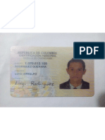 Documento de Identidad