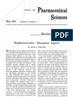 Bio Pharmaceutics - Absorption Aspects