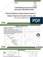 A Case Study On Self Healing of Smart Grid With Islanding and Inverter Volt-VAR Function Sreena Sreekumar, Deepa.S.Kumar, Savier.J.S