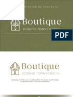 Brochure Boutique Cancún