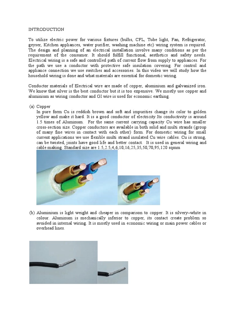 Domestic Wiring | PDF | Electrical Wiring | Switch