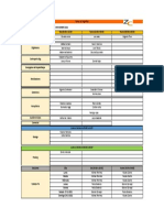 Horario Semana 49