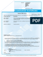 EN Certificate LTC 18m Webbing PFL
