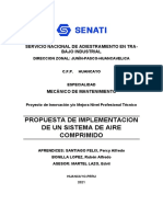 Propuesta de Implementacion de Un Sistema de Aire Comprimido