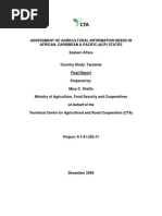 Download Tanzania - Assessment of Agricultural Information Needs by Jan Goossenaerts SN57742003 doc pdf