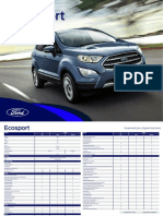 Far Ecosport Ficha Tecnica